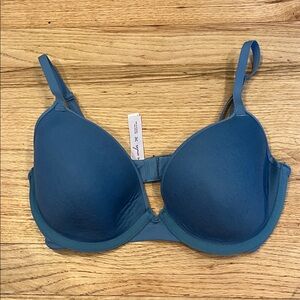 Teal Padded Underwire Bra